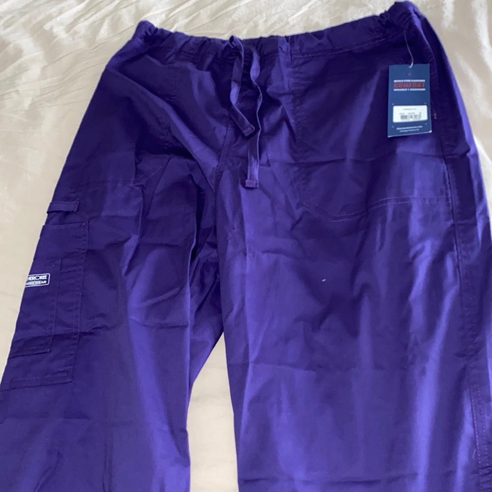Unisex Grape Scrub Pants